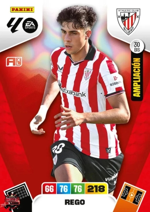 30bis Rego Athletic Club Base/Ampliacion La Liga 2025/26 Panini