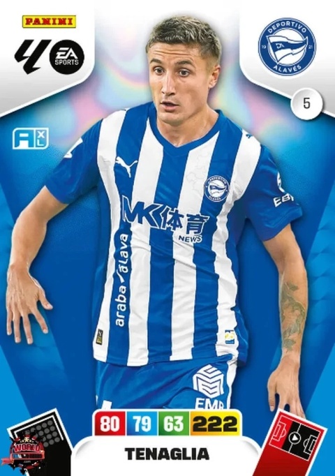 5 Tenaglia Deportivo Alavés Base La Liga 2025/26 Panini
