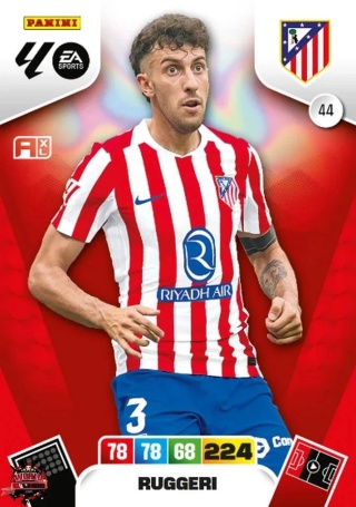 44 Ruggeri Atlético de Madrid Base La Liga 2025/26 Panini