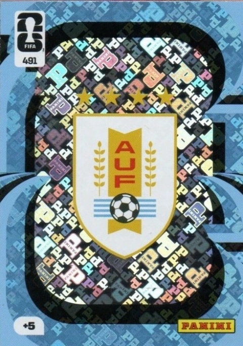 491 Team Crest Uruguay Panini FIFA World Cup 2026