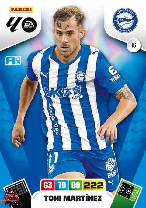 16 Toni Martínez Deportivo Alavés Base La Liga 2025/26 Panini