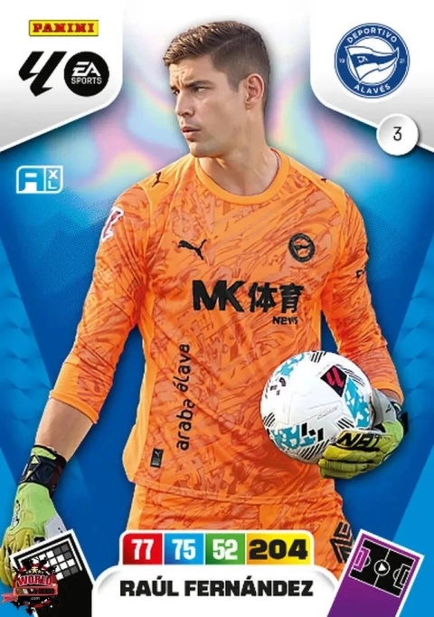3 Raúl Fernández Deportivo Alavés Base La Liga 2025/26 Panini