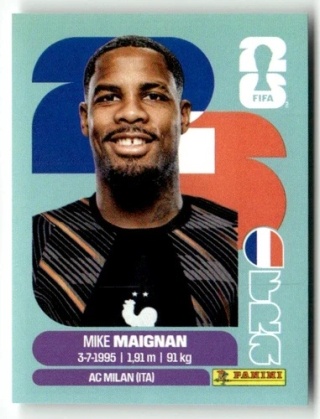 FRA2 Mike Maignan Francja Base Naklejki FIFA World Cup 2026 Panini