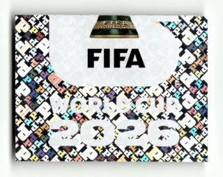 FWC2 Official Emblem 2 FIFA World Cup 2026 foil Naklejki FIFA World Cup 2026 Panini