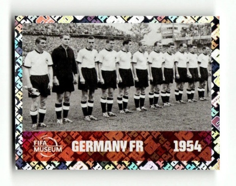 FWC11 West Germany 1954 FIFA World Cup History foil Naklejki FIFA World Cup 2026 Panini