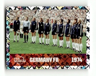 FWC13 West Germany 1974 FIFA World Cup History foil Naklejki FIFA World Cup 2026 Panini
