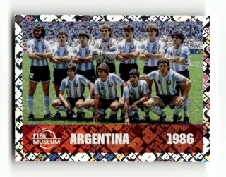 FWC14 Argentina 1986 FIFA World Cup History foil Naklejki FIFA World Cup 2026 Panini