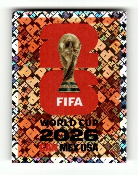 FWC6 Canada Host Countries and Cities foil Naklejki FIFA World Cup 2026 Panini