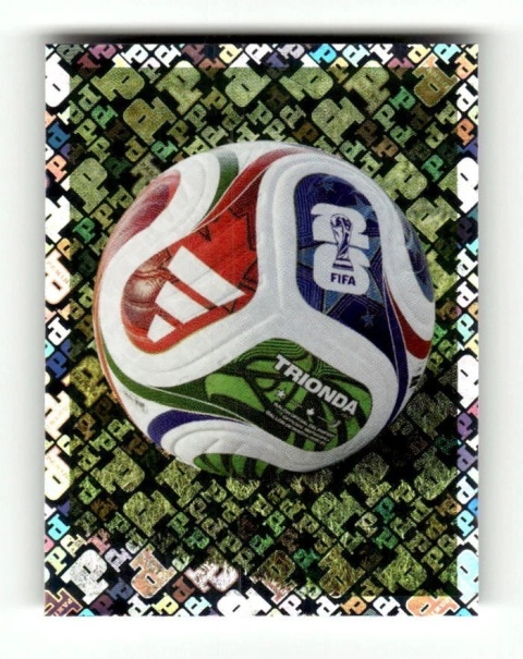 FWC5 Official Ball FIFA World Cup 2026 foil Naklejki FIFA World Cup 2026 Panini