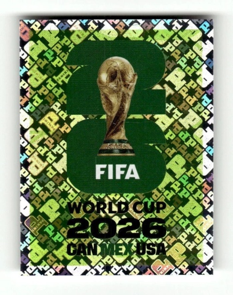 FWC7 Mexico Host Countries and Cities foil Naklejki FIFA World Cup 2026 Panini