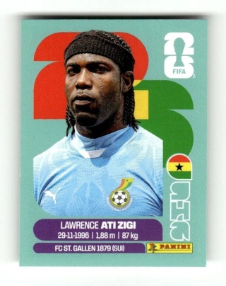 GHA2 Lawrence Ati Zigi Gana Base Naklejki FIFA World Cup 2026 Panini