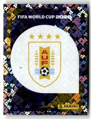 URU1 Emblem Urugwaj foil Naklejki FIFA World Cup 2026 Panini