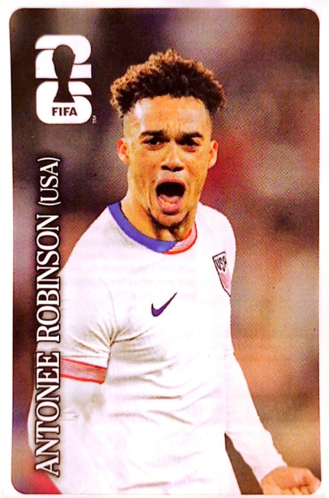 Antonee Robinson USA Coca-Cola Naklejki FIFA World Cup 2026 Panini