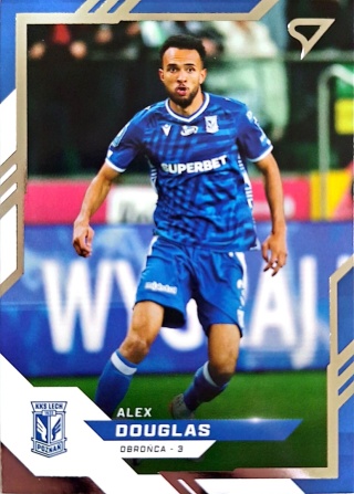 217	Alex Douglas Lech Poznań Base card Sportzoo Ekstraklasa 25/26 seria 2