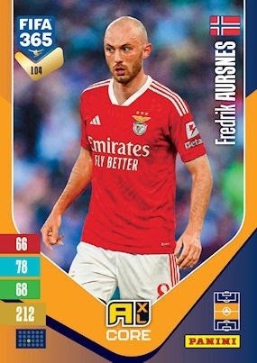 104 Fredrik Aursnes SL Benfica Base FIFA 365 2027