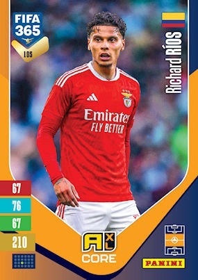 105 Richard Ríos SL Benfica Base FIFA 365 2027