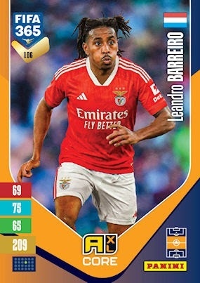106 Leandro Barreiro SL Benfica Base FIFA 365 2027