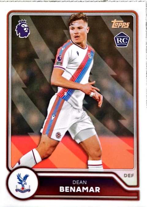 108 Dean Benamar Crystal Palace Base Topps Premier League 2026/27
