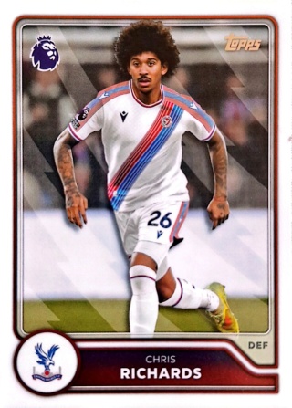 109 Chris Richards Crystal Palace Base Topps Premier League 2026/27