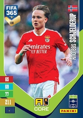 108 Andreas Schjelderup SL Benfica Base FIFA 365 2027