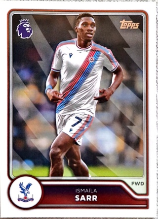 115 Ismaila Sarr Crystal Palace Base Topps Premier League 2026/27
