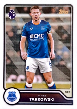 119 James Tarkowski Everton Base Topps Premier League 2026/27