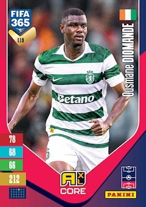 119 Ousmane Diomande Sporting Base FIFA 365 2027