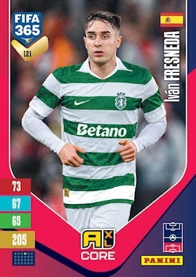 121 Iván Fresneda Sporting Base FIFA 365 2027