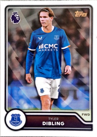 128 Tyler Dibling Everton Base Topps Premier League 2026/27