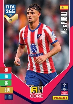 128 Marc Pubill Atlético Madryt Base FIFA 365 2027