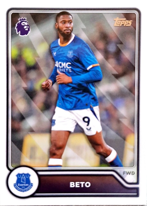 131 Beto Everton Base Topps Premier League 2026/27