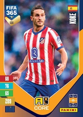 131 Koke Atlético Madryt Base FIFA 365 2027
