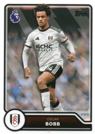 143 Oscar Bobb Fulham Base Topps Premier League 2026/27