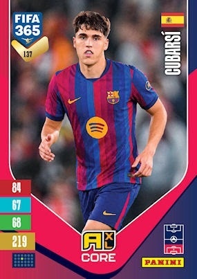 137 Pau Cubarsí FC Barcelona Base FIFA 365 2027