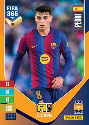 140 Pedri FC Barcelona Base FIFA 365 2027