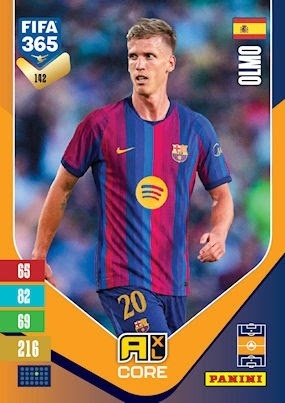 142 Dani Olmo FC Barcelona Base FIFA 365 2027