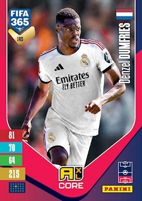 145 Denzel Dumfries Real Madryt Base FIFA 365 2027