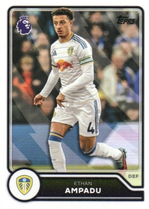 150 Ethan Ampadu Leeds United Base Topps Premier League 2026/27
