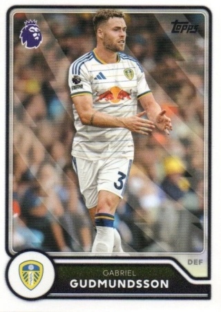 151 Gabriel Gudmundsson Leeds United Base Topps Premier League 2026/27