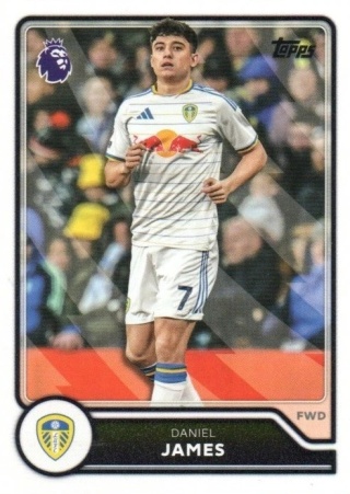 158 Daniel James Leeds United Base Topps Premier League 2026/27