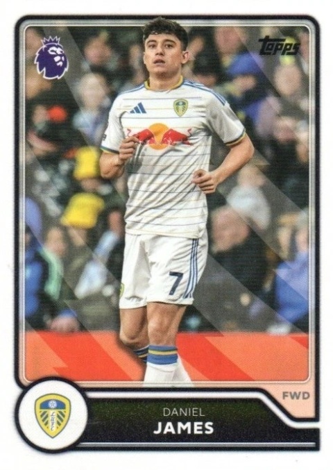 158 Daniel James Leeds United Base Topps Premier League 2026/27