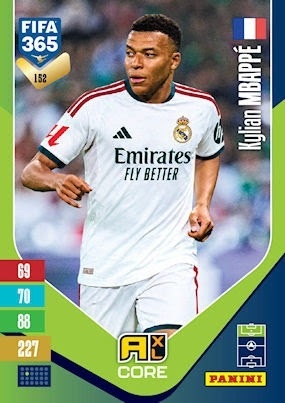 152 Kylian Mbappé Real Madryt Base FIFA 365 2027