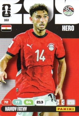 163 Hamdy Fathy Egypt Hero Panini FIFA World Cup 2026