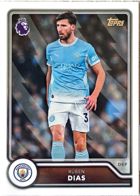 176 Rúben Dias Manchester City Base Topps Premier League 2026/27