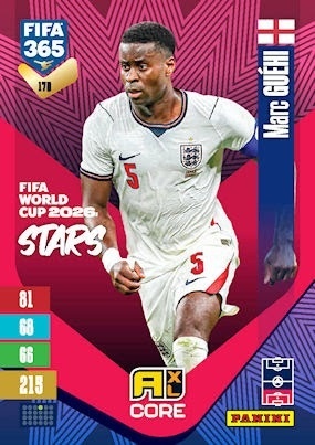 170 Marc Guéhi England FIFA World Cup 2026 Stars FIFA 365 2027