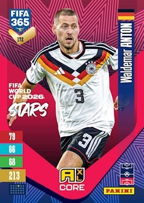 172 Waldemar Anton Germany FIFA World Cup 2026 Stars FIFA 365 2027