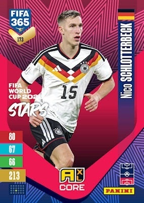 173 Nico Schlotterbeck Germany FIFA World Cup 2026 Stars FIFA 365 2027