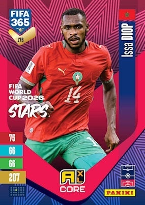 175 Issa Diop Morocco FIFA World Cup 2026 Stars FIFA 365 2027