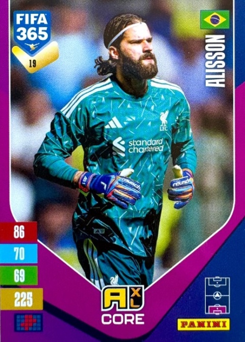 19 Alisson Liverpool Base FIFA 365 2027