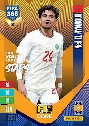 199 Neil El Aynaouti Morocco FIFA World Cup 2026 Stars FIFA 365 2027